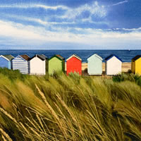 Beach Huts at Southwold